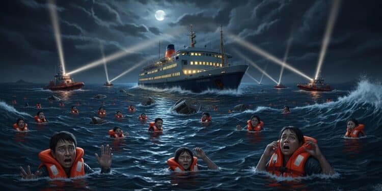 Naufrage dramatique du MV Trisha Kerstin 3 aux Philippines  au moins 15 morts et 28 disparus lors dune traversée nocturne vers Jolo Opérations de secours en cours dans la nuit noire   Viral Mag