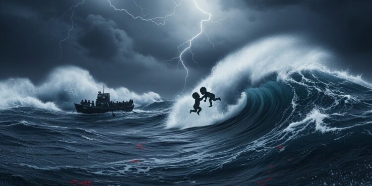 Deux jumelles dun an ont disparu en mer lors dune traversée périlleuse vers Lampedusa emportées par la tempête Harry Un drame qui souligne les dangers mortels de la migration en Méditerranée centrale   Viral Mag