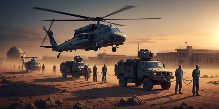 Les forces américaines transfèrent jusquà 7000 détenus de lEI de Syrie vers lIrak pour prévenir des évasions massives Découvrez les enjeux sécuritaires les chiffres clés et les implications pour la stabilité au Moyen Orient   Viral Mag