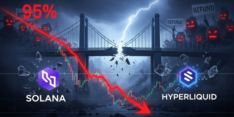 Le token TROVE a perdu 95  dès son lancement après un pivot soudain de Hyperliquid vers Solana Fonds ICO conservés accusations de rug pull et menaces judiciaires agitent la communauté crypto   Viral Mag