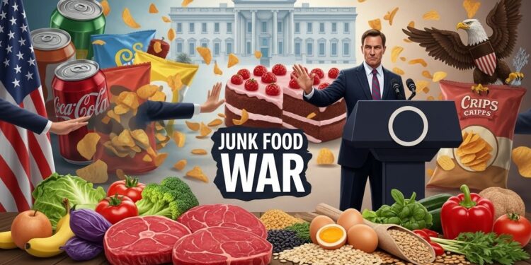 Découvrez les nouvelles recommandations nutritionnelles du gouvernement Trump qui ciblent sucres ajoutés et produits ultratransformés pour promouvoir une alimentation saine et réelle aux États Unis   Viral Mag