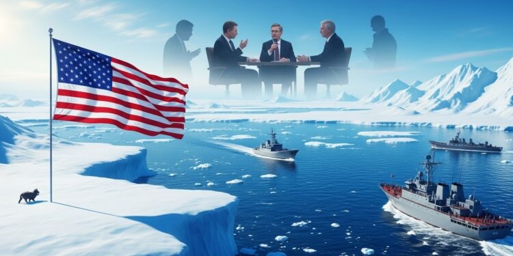 La Maison Blanche confirme que Donald Trump étudie activement lacquisition du Groenland sans exclure loption militaire Réactions vives en Europe face à cette ambition arctique stratégique   Viral Mag