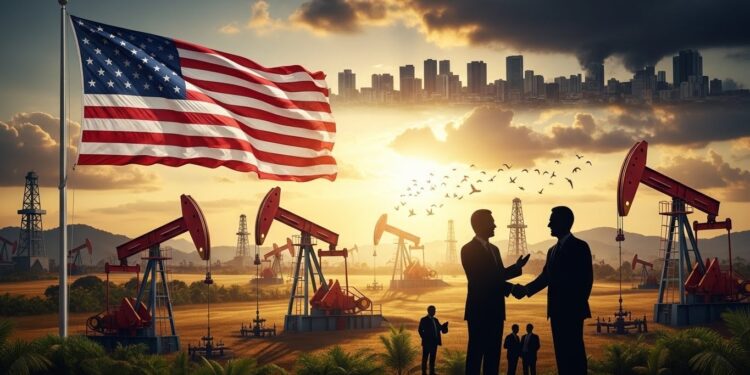 Trump Presse les Pétroliers sur l’Or Noir Vénézuélien - Viral Mag Donald Trump pousse les majors pétrolières à investir massivement au Venezuela après la capture de Maduro Entre promesses de sécurité et craintes historiques les géants hésitent face aux immenses réserves Viral Mag