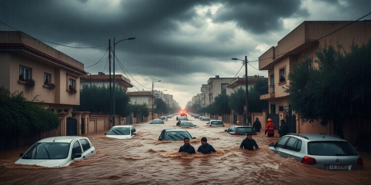 Des pluies torrentielles inédites depuis 70 ans frappent la Tunisie faisant 4 morts inondant rues et maisons Écoles fermées sauvetages en cours et infrastructures dépassées dans plusieurs régions   Viral Mag
