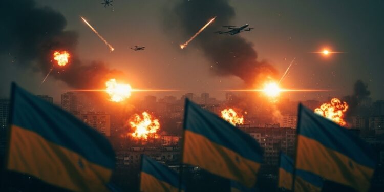 Dans la nuit du 8 au 9 janvier 2026 la Russie a lancé une offensive aérienne dampleur sur lUkraine causant au moins quatre morts à Kiev et une frappe hypersonique sur Lviv Alerte nationale et tensions diplomatiques accrues   Viral Mag