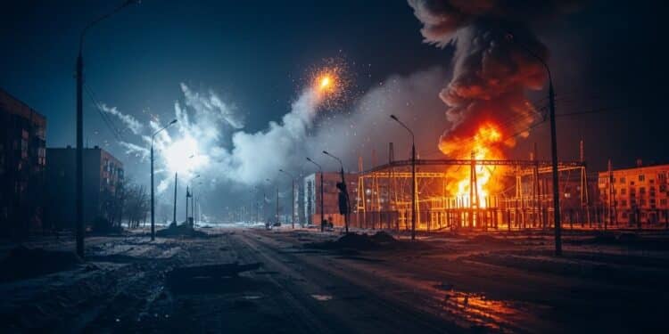 Ukraine : Bombardements Russes Massifs Font Quatre Morts - Viral Mag Des frappes russes intensives ont visé plusieurs régions ukrainiennes causant au moins quatre morts près de Kharkiv et de graves coupures délectricité en plein hiver glacial Détails des attaques et réactions Viral Mag