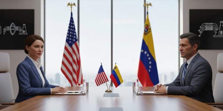 La présidente par intérim du Venezuela Delcy Rodríguez se rend à Washington pour rencontrer Donald Trump Une visite historique sous sanctions américaines et concessions majeures   Viral Mag