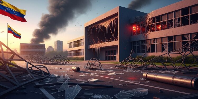 Venezuela Dénonce les Dégâts Civils Après les Frappes Américaines - Viral Mag Les autorités vénézuéliennes accusent les États Unis davoir détruit des infrastructures civiles lors de lopération militaire ayant mené à la capture de Nicolás Maduro Détails sur les sites touchés et les pertes humaines Viral Mag