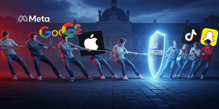 Qui doit vérifier lâge des jeunes sur les réseaux sociaux  Le gouvernement français pousse pour une interdiction aux moins de 15 ans mais Meta Apple Google et les opérateurs se rejettent la responsabilité Décryptage complet   Viral Mag