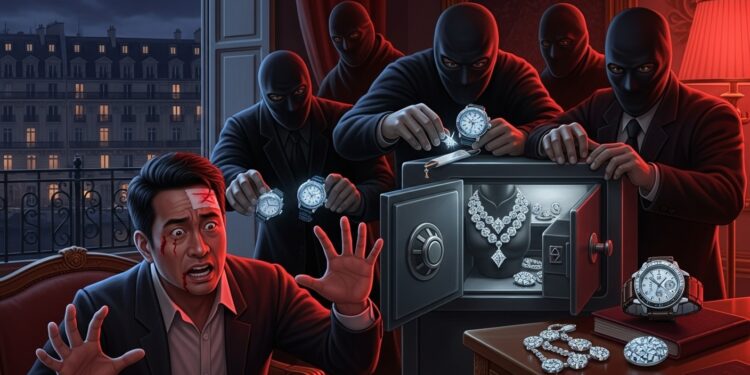 Violent Home-Jacking à Paris : Député Chinois Dépouillé de Millions - Viral Mag Un député chinois agressé chez lui dans le 16e arrondissement de Paris Butin colossal de bijoux et montres de luxe estimé à 7 millions deuros Détails choc et enquête en cours Viral Mag