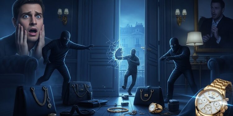 Violent Home-Jacking à Paris : Influenceur Russo-Ukrainien Sous la Menace d’un Couteau - Viral Mag Dans le chic 8e arrondissement de Paris un influenceur russo ukrainien a été victime dun home jacking terrifiant Trois individus ont dérobé pour 200 000 € de biens de luxe sous menace armed Les malfaiteurs sont en fuite Viral Mag