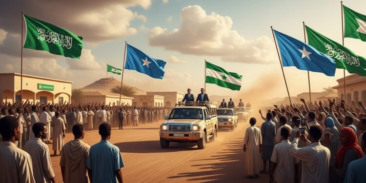 Le président somalien Hassan Sheikh Mohamud se rend à Las Anod symbole fort contre les revendications du Somaliland et après la reconnaissance israélienne Une visite historique qui ravive les tensions territoriales en Somalie   Viral Mag
