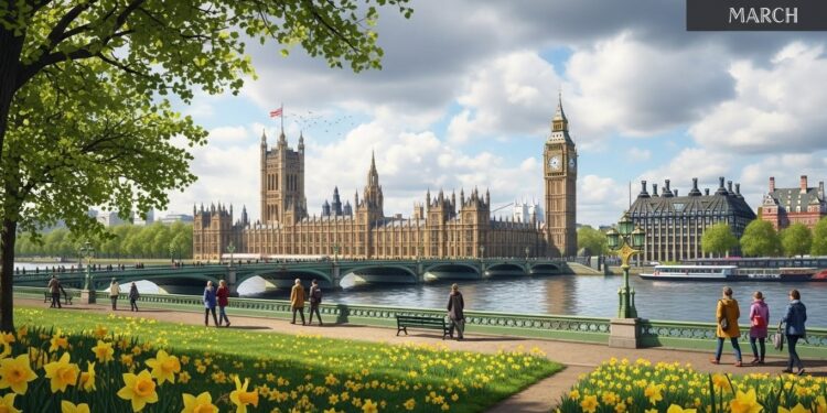 Visiter Londres en Mars : Le Moment Idéal - Viral Mag Découvrez pourquoi mars est une période parfaite pour explorer Londres moins de touristes climat doux événements festifs et attractions accessibles Guide complet pour un séjour inoubliable Viral Mag