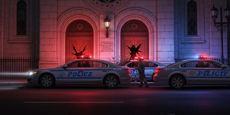 Un homme fonce sur le siège mondial Loubavitch à New York avec sa voiture qualifié dacte antisémite Charges aggravées de haine retenues contexte dinquiétude croissante   Viral Mag