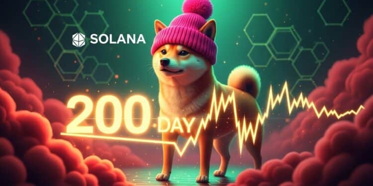 Le memecoin dogwifhat WIF vient de récupérer sa moyenne mobile 200 jours avec force Analyse technique détaillée et perspectives pour 2026 sur ce niveau stratégique majeur   Viral Mag