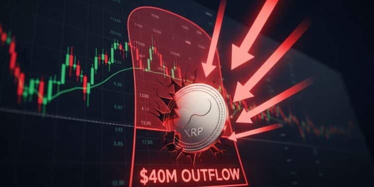 Découvrez pourquoi le prix du XRP stagne à 192 $ et forme un dangereux pennant baissier alors que les ETF XRP enregistrent 40 millions de dollars de sorties nettes cette semaine   Viral Mag