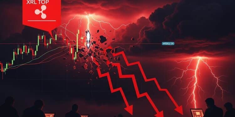 Le prix du XRP vacille avec la formation de deux patterns baissiers majeurs Analyse technique détaillée flux ETF en baisse et perspectives à court terme pour les investisseurs   Viral Mag