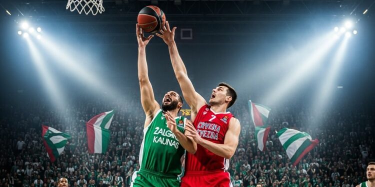 Ce vendredi 9 janvier 2026 Zalgiris Kaunas reçoit lÉtoile Rouge Belgrade en Euroligue Duel intense attendu entre deux équipes au style physique et passionné Pronostics et clés du match   Viral Mag