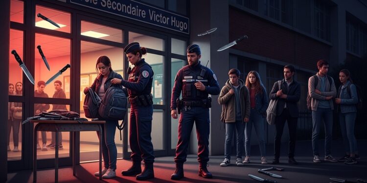 Découvrez les 525 saisies de couteaux en 2025 dans les écoles françaises Mesures renforcées drame récent et appel à la mobilisation parentale pour plus de sécurité scolaire   Viral Mag