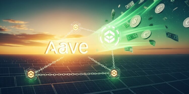 Découvrez comment Aave leader du DeFi pivote vers le financement tokenisé de lénergie solaire pour débloquer des liquidités massives et accélérer la transition énergétique mondiale   Viral Mag