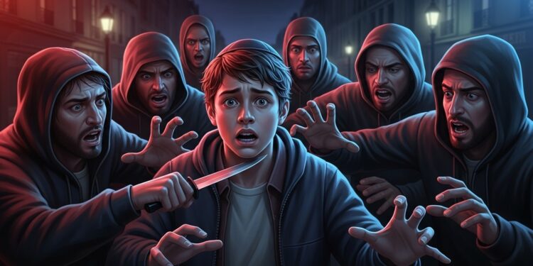 Un adolescent de 13 ans agressé et volé à Paris 18e sous des cris de sale juif menacé au couteau Un suspect interpellé Détails choc et contexte dune montée inquiétante de lantisémitisme   Viral Mag