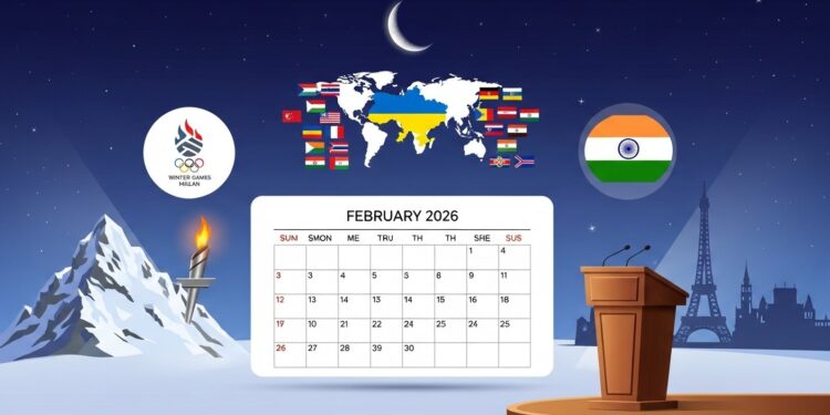 Découvrez lagenda mondial du 17 au 25 février 2026  JO dhiver à Milan guerre en Ukraine Trump Macron en Inde Ramadan et procès majeurs Événements qui vont marquer la planète   Viral Mag