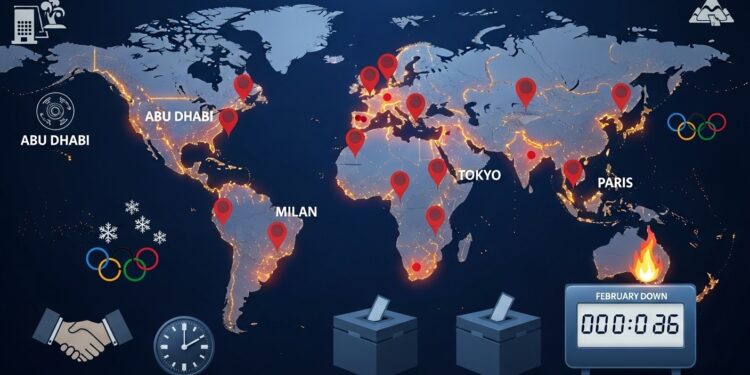 Découvrez lagenda mondial du 4 au 12 février 2026  négociations Ukraine Russie USA JO dhiver 2026 à Milan élections majeures et sommets cruciaux Un programme chargé    Viral Mag