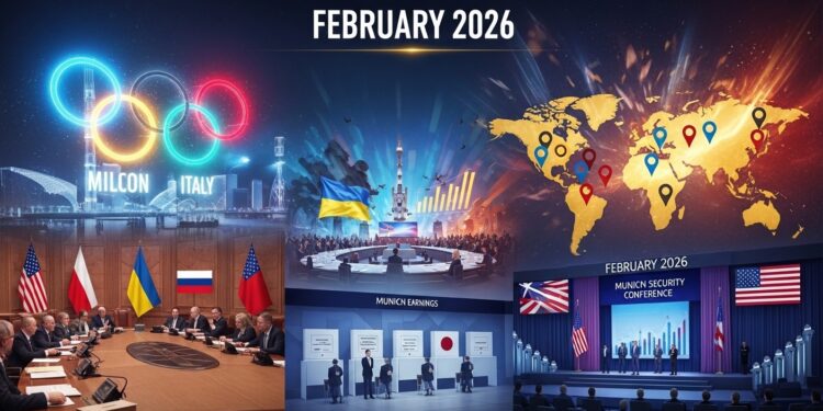 Découvrez lagenda international du 5 au 13 février 2026  JO dhiver à Milan élections au Japon et au Bangladesh négociations Ukraine Russie résultats dentreprises majeures et événements géopolitiques clés   Viral Mag