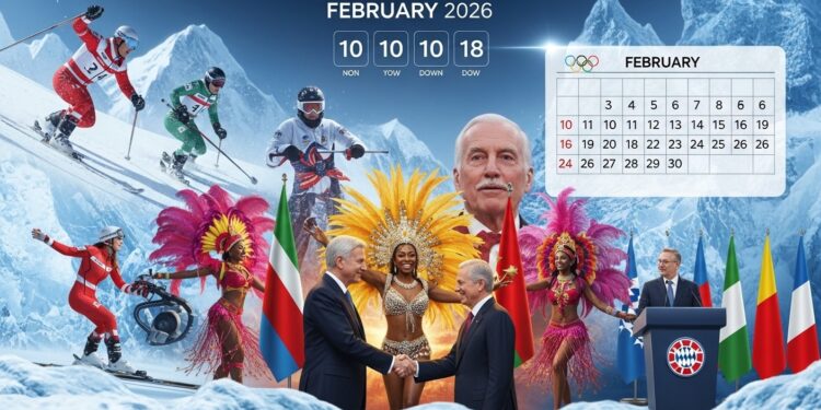 Du 10 au 18 février 2026  JO dhiver en Italie visite Netanyahu Trump élections au Bangladesh Munich Security Conference carnaval de Rio Découvrez lagenda international complet et les événements majeurs à ne pas manquer   Viral Mag