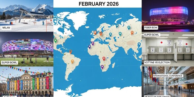 Du 7 au 15 février 2026  JO dhiver à Milan Super Bowl élections au Japon et Thaïlande carnaval de Rio Munich Security Conference Découvrez lagenda international complet et les moments forts à ne pas manquer   Viral Mag