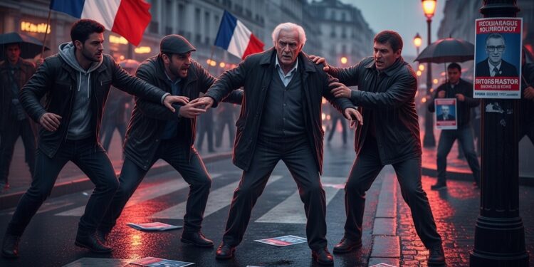 Un militant RN de 77 ans fils de résistants déportés a été violemment agressé alors quil tractait pacifiquement à Paris Récit poignant dune violence politique qui interroge notre démocratie   Viral Mag