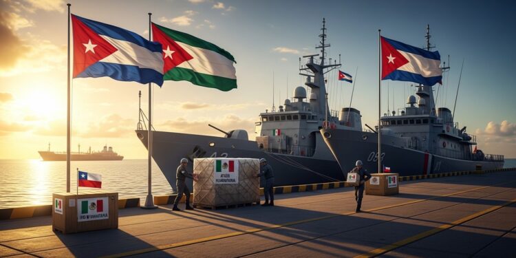 Laide humanitaire mexicaine arrive à Cuba en pleine crise énergétique Russie et Chili annoncent leur soutien face aux pressions américaines Solidarité internationale pour lîle en difficulté   Viral Mag