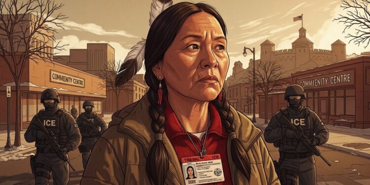 À Minneapolis les Amérindiens portent leur carte tribale pour se protéger des contrôles ICE Témoignages émouvants dune communauté indignée sur ses terres ancestrales   Viral Mag