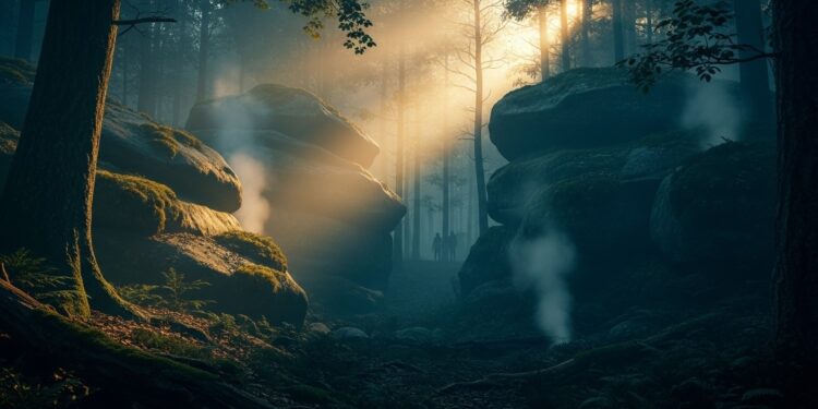 Découvrez les lieux de tournage envoûtants dAnaon la nouvelle série fantastique de France 2 avec Guillaume Labbé Bretagne mystique monts dArrée et Huelgoat au cœur du thriller   Viral Mag