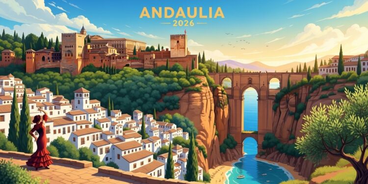 Découvrez les 25 lieux les plus magiques dAndalousie en 2026  Séville Alhambra villages blancs plages Costa del Sol Caminito del Rey et joyaux cachés pour un voyage inoubliable sous le soleil andalou   Viral Mag