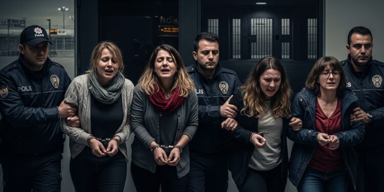 Six militants européens arrêtés à Istanbul pour avoir enquêté sur les conditions de détention en Turquie notamment les prisons en puits Détails sur lincident et ses implications pour les droits humains   Viral Mag