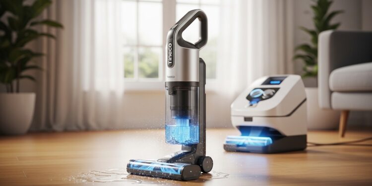 Découvrez comment laspirateur laveur Tineco Floor One i5 Stretch divise par deux votre temps de ménage grâce à sa puissance et son ergonomie Promo à 199€ au lieu de 249€    Viral Mag