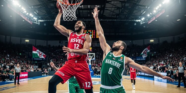 Découvrez laffiche Asvel Nanterre du 8 février 2026 en Betclic Elite Enjeux formes actuelles joueurs clés et ambiance attendue pour ce choc de la 19e journée à 16h30 sur DAZN   Viral Mag