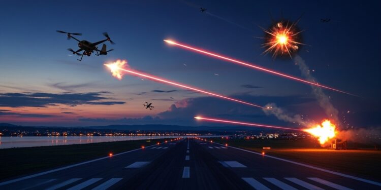 Découvrez les détails de lattaque de drones kamikazes sur laéroport stratégique de Kisangani neutralisée par larmée congolaise sans victimes Accusations contre le M23 et le Rwanda dans un contexte de conflit persistant   Viral Mag