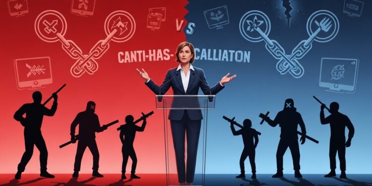 Aurore Bergé lance une coalition contre la haine en ligne avec SOS Racisme et Planning familial tout en dénonçant liens LFI Jeune Garde Hypocrisie ou stratégie  Analyse des incohérences   Viral Mag