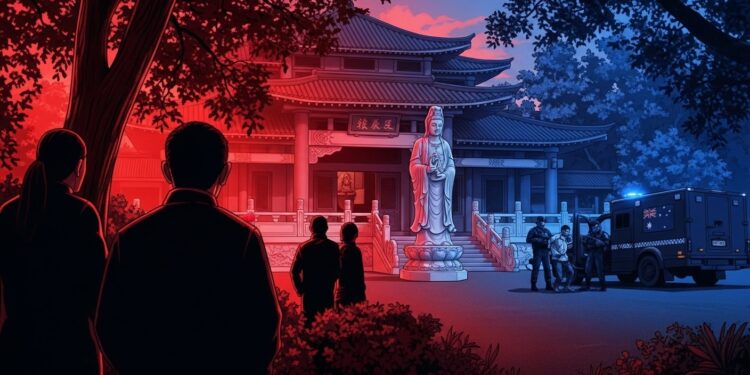 Deux ressortissants chinois accusés dingérence étrangère en Australie pour avoir espionné un groupe bouddhiste interdit en Chine Réactions de Pékin et tensions diplomatiques en toile de fond Détails sur laffaire Guan Yin Citta   Viral Mag