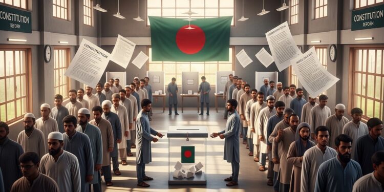 Le Bangladesh vote ce jeudi pour des législatives historiques et un référendum sur la Charte de Juillet Réformes majeures pour empêcher lautocratie  double chambre limite de mandats Un tournant décisif    Viral Mag