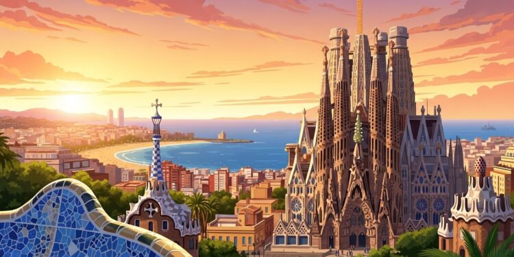 Découvrez litinéraire parfait pour visiter Barcelone en 5 jours  Sagrada Familia Gaudí plages Montjuïc et excursions Conseils hébergements et astuces pour un séjour mémorable en 2026   Viral Mag