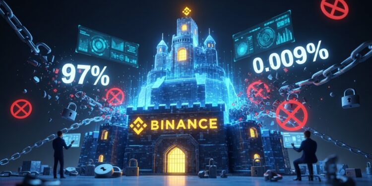 Binance annonce une chute de 97 de son exposition aux entités sanctionnées entre 2024 et 2025 Découvrez les investissements massifs en conformité et la réponse ferme de lexchange aux critiques récentes   Viral Mag