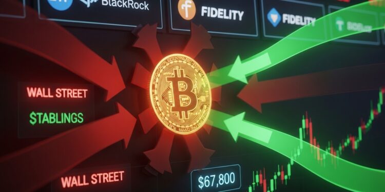 Les ETF Bitcoin rebondissent avec 88 millions de dollars dentrées nettes le 20 février 2026 stoppant trois jours de sorties massives Analyse des flux rôle de BlackRock et Fidelity et perspectives sur le prix du BTC autour de 67 800 $   Viral Mag