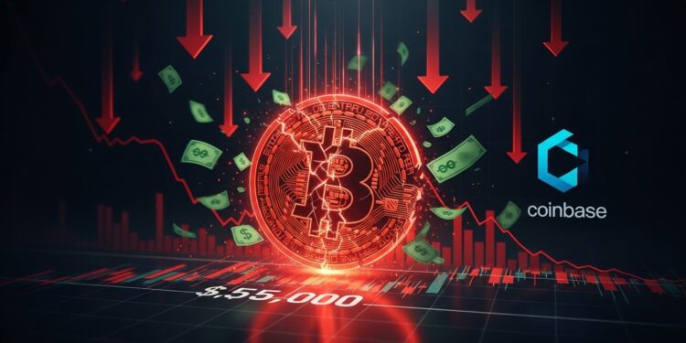 Le Bitcoin chute sous les 68 000 $ et risque de plonger vers 50 000 $ Coinbase Premium négatif ETF en sorties massives et bear pennant  analyse complète des dangers actuels   Viral Mag