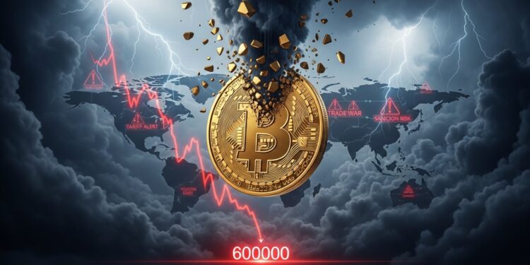 Bitcoin chute sous la pression des incertitudes tarifaires et géopolitiques Un VP de Kraken alerte sur un support critique à 60 000 $ et un risque de glissade vers les 50 000 $ Analyse technique et perspectives   Viral Mag