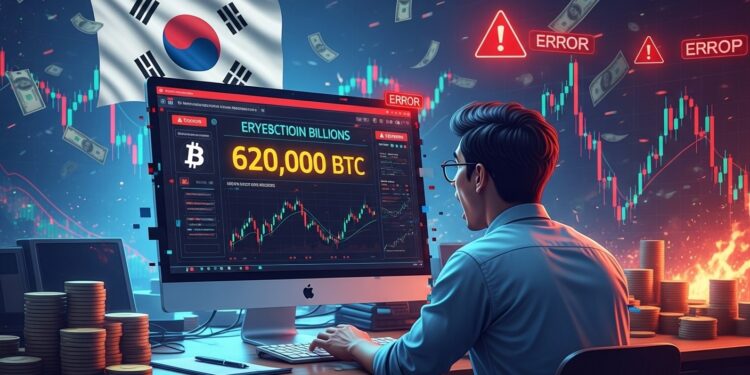 South Korea lance une enquête sur Bithumb après un fat finger error distribuant 620 000 BTC par erreur lors dune promo Découvrez les détails de cette catastrophe opérationnelle   Viral Mag