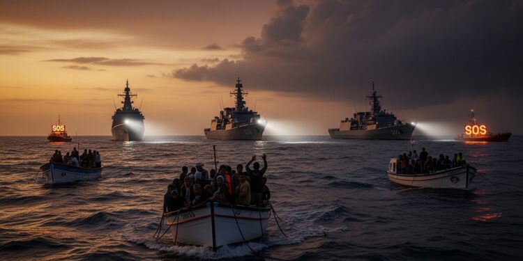 Le projet de loi italien autorisant un blocus naval contre les migrants suscite lire des ONG Violation du droit international et risque accru de décès en mer  décryptage dune mesure controversée   Viral Mag