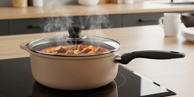 Découvrez pourquoi cette cocotte Laguiole 104 L en céramique à 7499 € au lieu de 14999 € devient le coup de cœur des cuisines en 2026 Qualité antiadhésif sain et compatible induction   Viral Mag